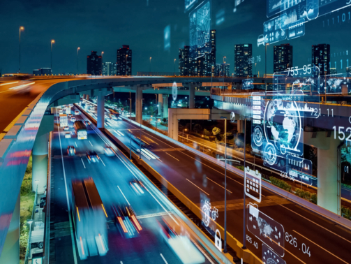 Transportation,And,Technology,Concept.,Its,(intelligent,Transport,Systems).,Mobility,As