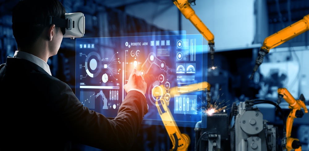 Advanced,Robot,Arm,System,For,Digital,Industry,And,Factory,Robotic