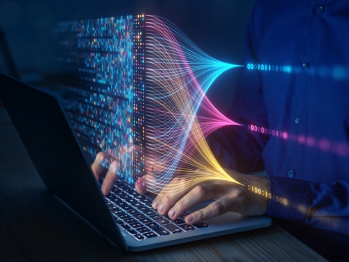 Data,Science,And,Big,Data,Technology.,Scientist,Computing,,Analysing,And